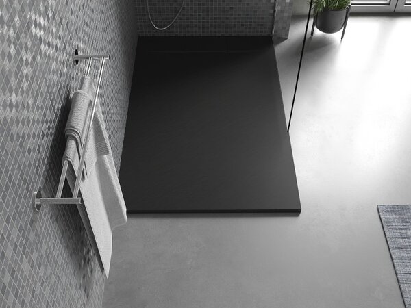 Mexen, Mexen Otto brodzik téglalap alakú SMC 140 x 70 cm, czarny - 4N707014