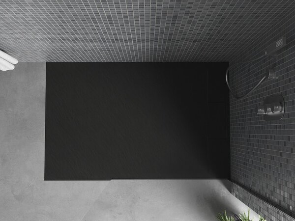 Mexen, Mexen Otto brodzik téglalap alakú SMC 140 x 70 cm, czarny - 4N707014
