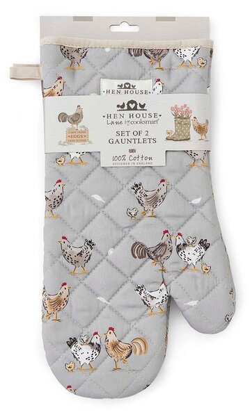 Pamut edényfogó kesztyű szett 2 db-os Hen House – Cooksmart ®