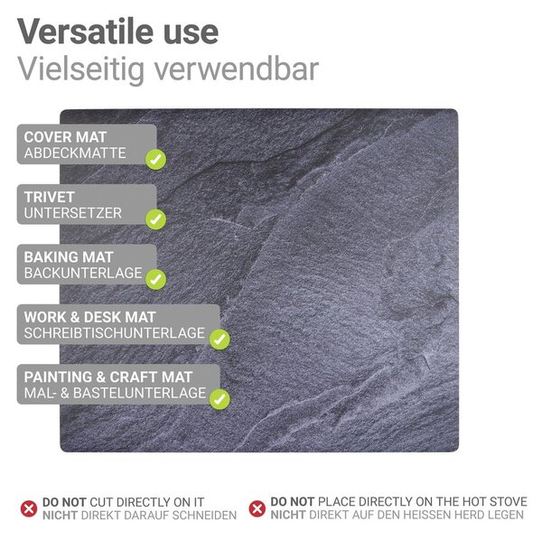 PVC tűzhely fedőlap 60x52 cm Slate – Wenko