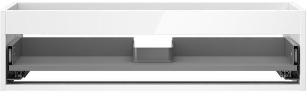 Mexen Box-A, fali szekrény 90 cm, 1 fiók, fényes fehér, 91AX0-0900-235-1-00
