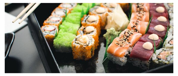 Kép - Sushi (120x50 cm)