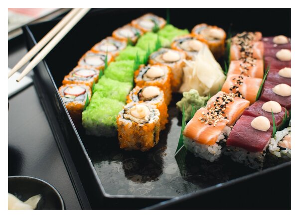 Kép - Sushi (70x50 cm)
