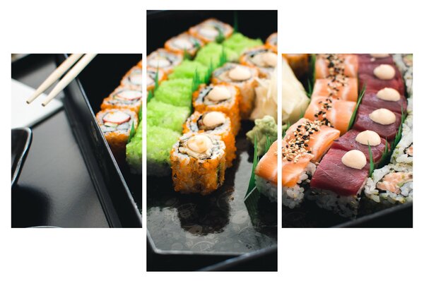 Kép - Sushi (90x60 cm)