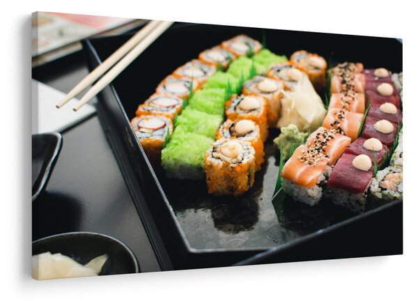 Kép - Sushi (90x60 cm)
