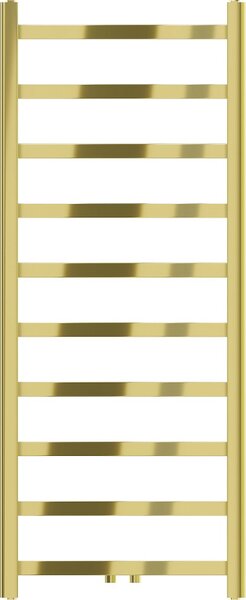 Mexen csavar, fűtőelem 1200 x 500 mm, 251 W, alul és középen, fényes arany, W126-1200-500-00-50