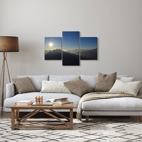 Kép - A hegycsúcsok felett (90x60 cm)