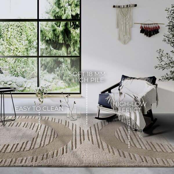 Bézs szőnyeg 200x280 cm Bartoux Beige – Elle Decoration