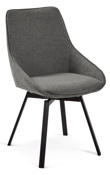 Sötétszürke étkezőszék Jenna – Kave Home