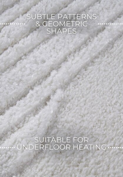 Krémszínű szőnyeg 160x235 cm Bartoux Cream White – Elle Decoration