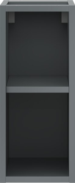 Mexen Box-A, nyitott szekrény polccal 20 cm, grafit matt, 91AX2-0200-470-0-66
