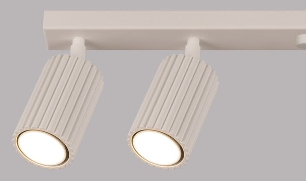Krémszínű spotlámpa 6,5x117 cm Gleam – Sollux