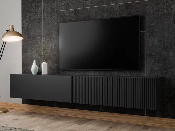 TV szekrény/asztal Brindara 2 (fekete)
