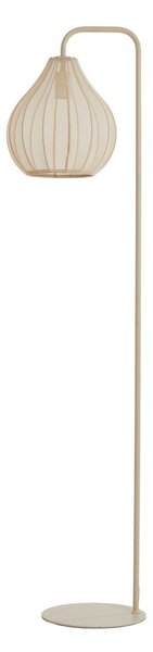 Bézs állólámpa textil búrával (magasság 156,5 cm) Elati – Light & Living