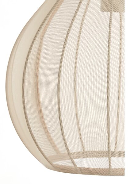 Bézs állólámpa textil búrával (magasság 156,5 cm) Elati – Light & Living