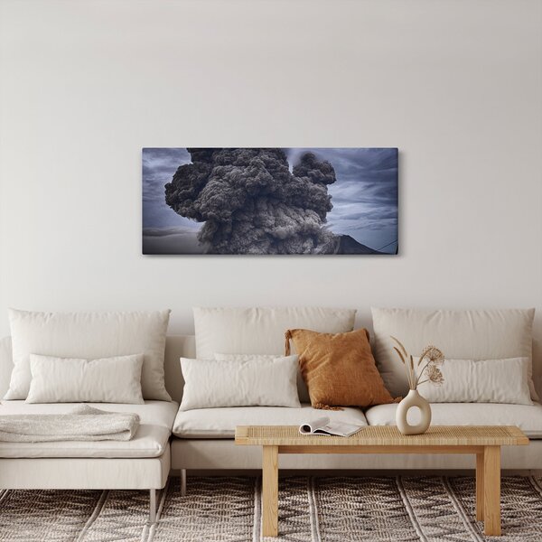 Kép - Vulkán kitörés (120x50 cm)