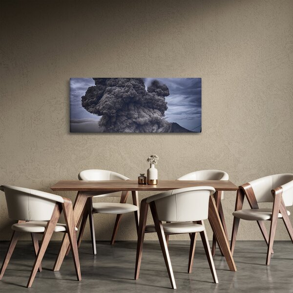 Kép - Vulkán kitörés (120x50 cm)