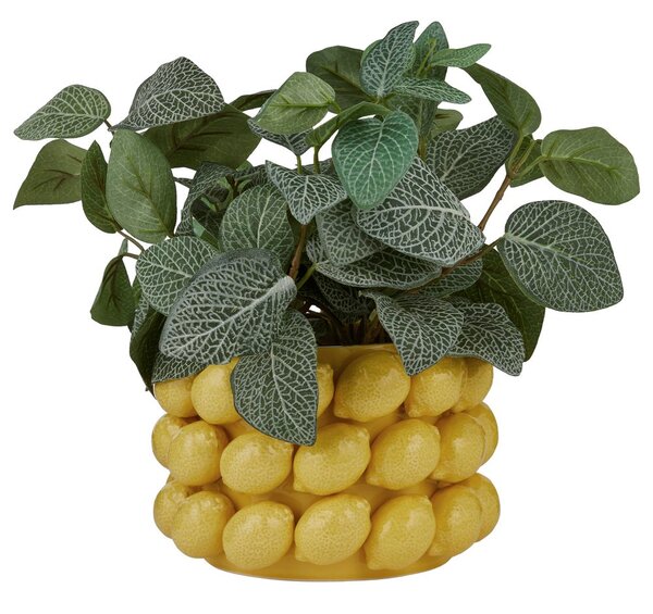 LEMON kerámia kaspó citromokkal Ø20cm
