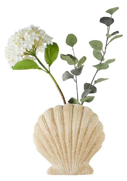 CORAL COAST kerámia váza kagyló 26 cm ,bézs