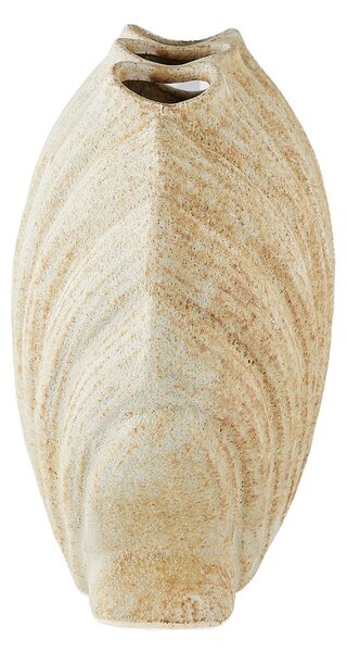 CORAL COAST kerámia váza kagyló 26 cm ,bézs
