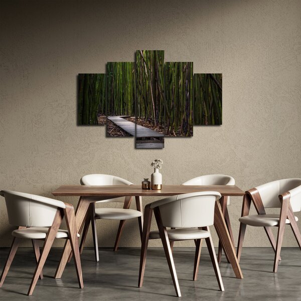 Kép - A bambuszok között (150x105 cm)