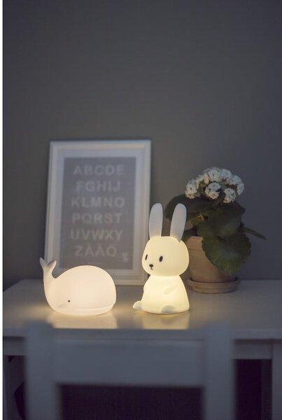 Fehér LED gyerek éjjeli lámpa Bunny - Star Trading