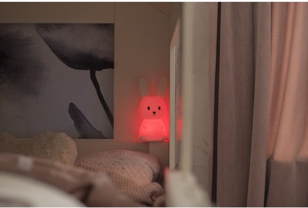 Fehér LED gyerek éjjeli lámpa Bunny - Star Trading