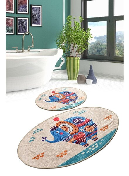 Fürdőszobai kilépő szett 2 db-os 60x100 cm Etnic – Foutastic
