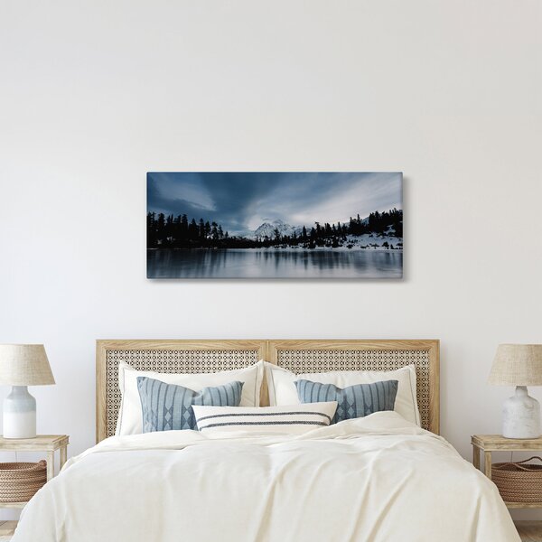 Kép - A befagyott tón (120x50 cm)