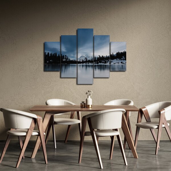Kép - A befagyott tón (150x105 cm)