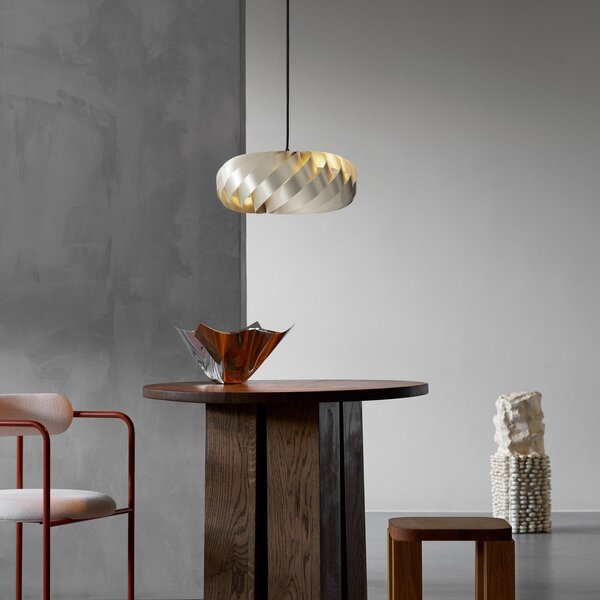 Függőlámpa Tom Rossau, TR5, dimmable, Arany / Sárgaréz, Nappali, Alumínium, Dizájn