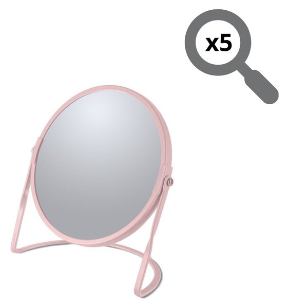 Kozmetikai nagyítós tükör (ötszörös nagyítás) ø 18 cm Akira – Spirella