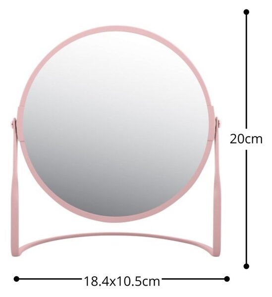 Kozmetikai nagyítós tükör (ötszörös nagyítás) ø 18 cm Akira – Spirella