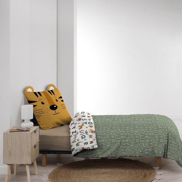 Egyszemélyes pamut gyerek ágyneműhuzat 140x200 cm Tigry – douceur d'intérieur