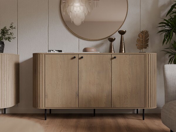 OVALIO 164 széles komód - cremona tölgy