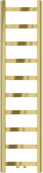 Mexen, fürdőszobai radiátor Mexen Bolt 1200 x 300 mm, 189 W, arany - W126-1200-300-00-50