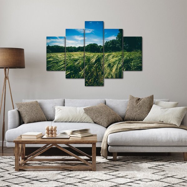 Rét és az erdő képe (150x105 cm)