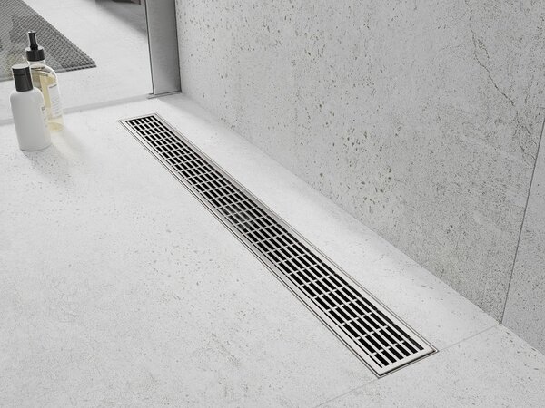Mexen Flat M33 rozsdamentes acél zuhanyfolyó 50 cm, rozsdamentes acél, 1033050-15