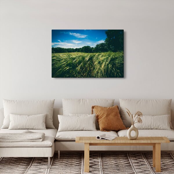 Rét és az erdő képe (90x60 cm)