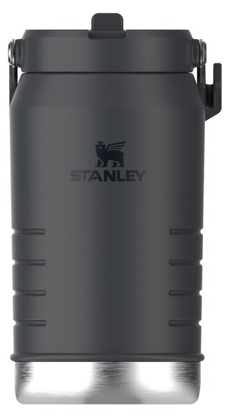 Fekete rozsdamentes acél termosz 1,9 l IceFlow™ Flip Straw 2.0 Black – Stanley