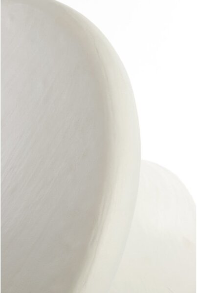 Fehér kerek dohányzóasztal ø 60 cm Kulona – Light & Living