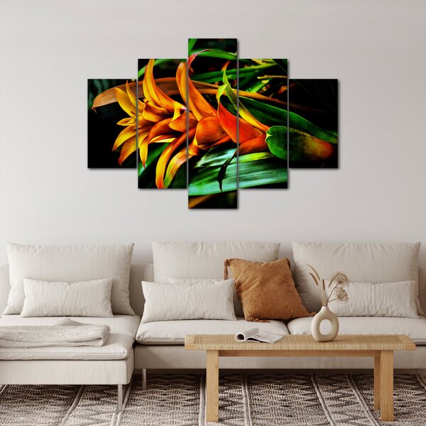 Narancssárga csokor képe (150x105 cm)