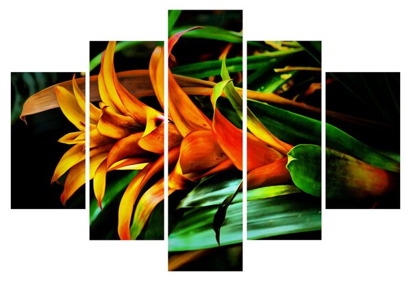 Narancssárga csokor képe (150x105 cm)