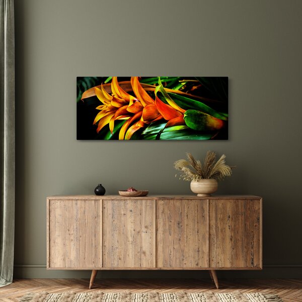 Narancssárga csokor képe (120x50 cm)