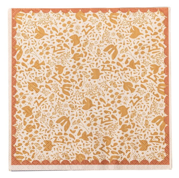 Papír szalvéta szett 20 db-os 33x33 cm Anniversary – Bloomingville