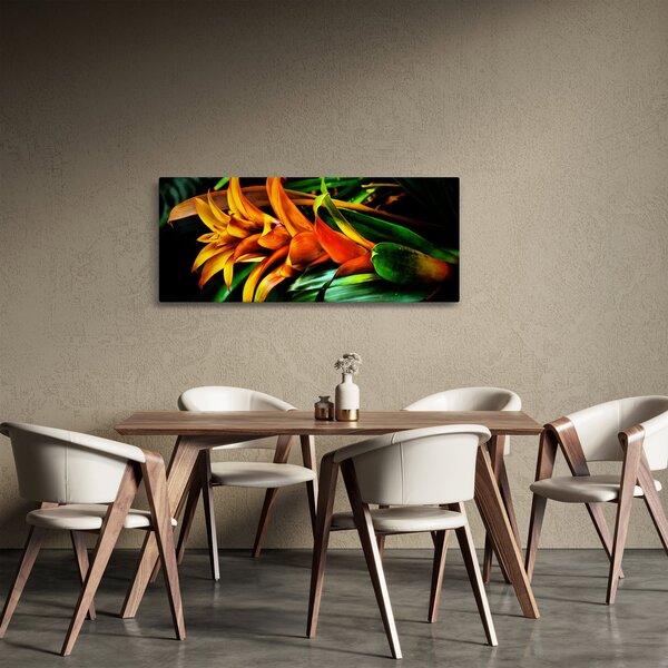 Narancssárga csokor képe (120x50 cm)