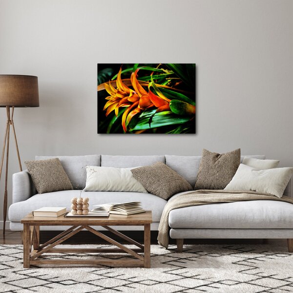 Narancssárga csokor képe (70x50 cm)