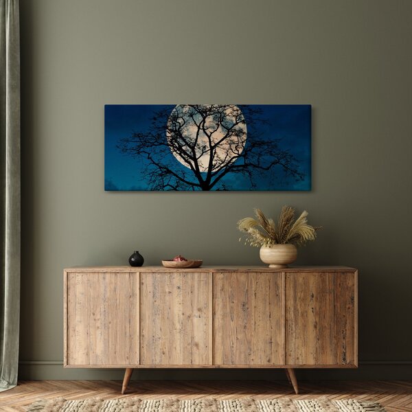Fa képe teliholdkor (120x50 cm)