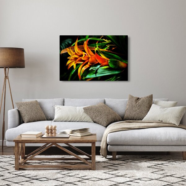 Narancssárga csokor képe (90x60 cm)