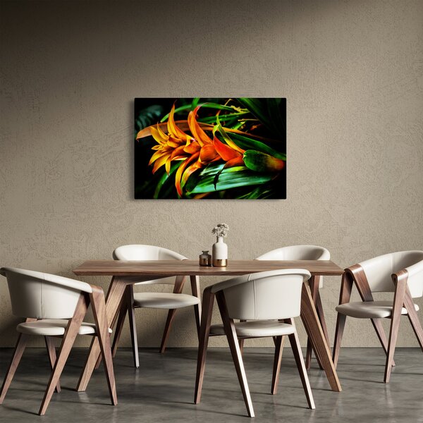 Narancssárga csokor képe (90x60 cm)
